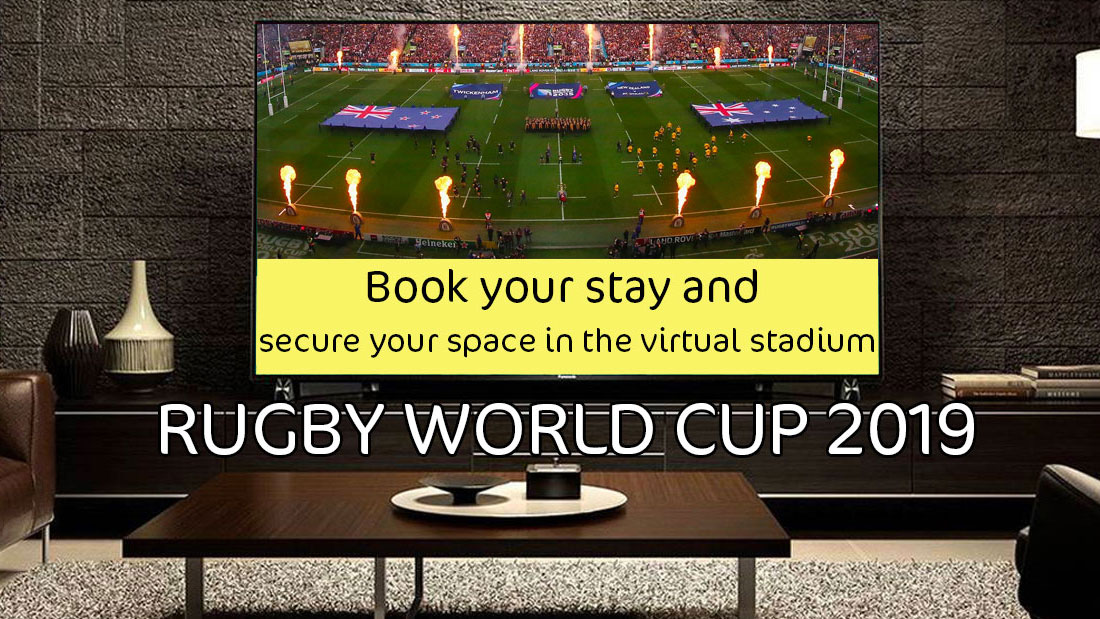 Rugby matches comes Free with your stay!